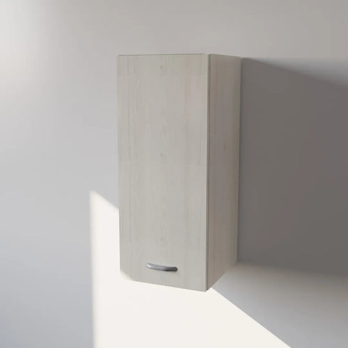 Pensile Cucina in Legno Nobilitato Larice Bianco con 1 Anta Altezza 72 cm