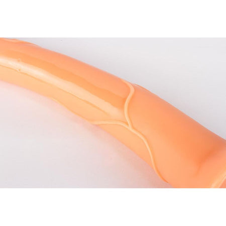 Dildo realistico pene morbido gigante di cavallo con vene e ventosa 48 cm XXL carne