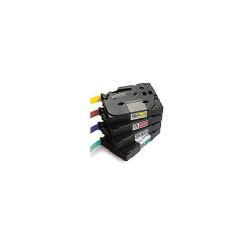 BROTHER NASTRO LAMINATO DA 24MM (8M) NERO/BIANCO