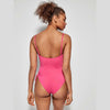 Costume Intero Gisela Tinta Unita Staccabile Donna