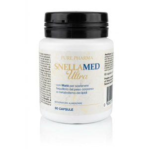 Snellamed Ultra Pure Pharma - Integratore Naturale con Matè e Trifoglio Rosso per l'Equilibrio del Peso (60 Capsule)