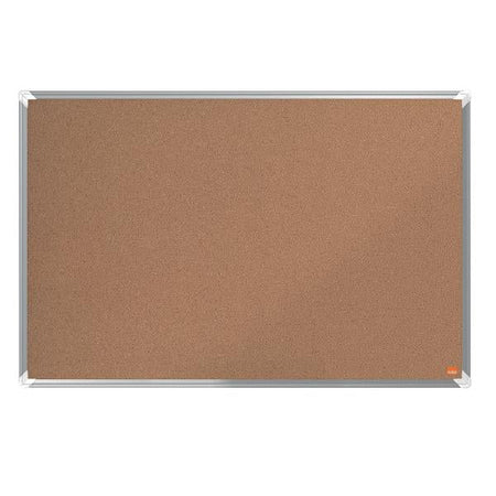 Nobo Premium Plus bacheca per appunti Interno Marrone Alluminio (Nobo 1915180 Premium Plus Cork Notice Board 900x600mm)