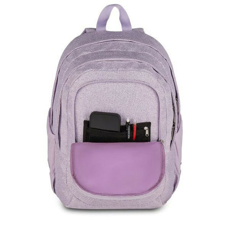Zaino seven tech shiny doppio scomparto rosa