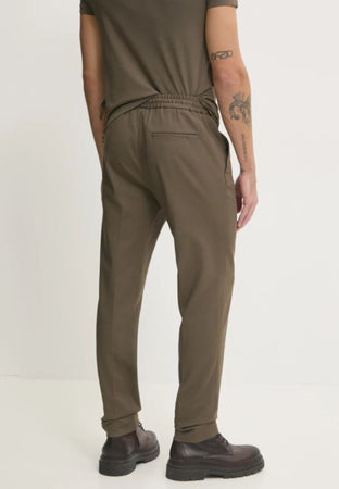 calvin klein PANTALONE COTTON VISCOSE TAPARED JOGGER da uomo