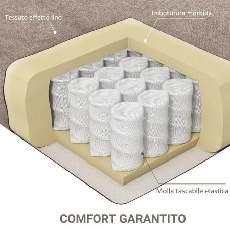 Poltrona Relax Reclinabile fino a 168° con Poggiapiedi, 66x83x107 cm, Grigia UI7833-523V02GYUI7