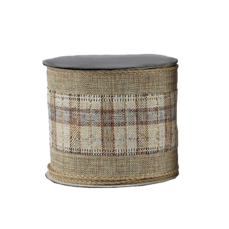 Nastro decorativo in poliestere per decorazioni natalizie 270 x 6.3 cm