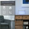 Elettroinsetticida da Esterno e Interno con Lampada Antizanzare UV per 60m², Zanzariera Elettrica 20W, Grigio e bianco XG7849-011XG7