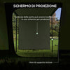 Tenda da Campeggio 4 Posti Impermeabile con Zona Notte e Zona Giorno, in Poliestere, 460x300x200 cm, Verde WY5A20-398V00SDWY5
