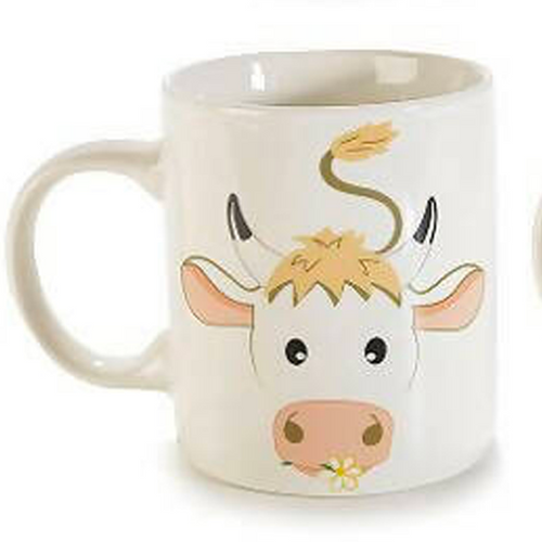 Tazza Mug In Porcellana Per Bambini musetti Design Casa e cucina/Stoviglie/Piatti ciotole e vassoi/Tazze e piattini/Tazze da cappuccino Sogno Shop - Assisi, Commerciovirtuoso.it
