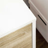 Mobile TV Moderno in legno 110x41x50 Bianco e legno F838-180NDA , soggiorno salotto nero bianco marrone alto basso grigio cassetti design da terra parete grande tavolino ingresso moderno muro parete attrezzata sala
