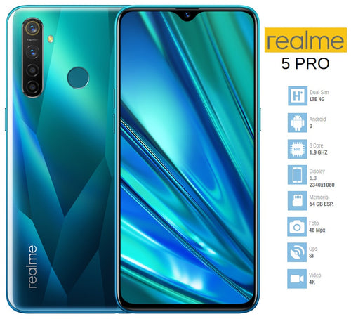 REALME 5 Pro 4GB RAM 128GB ROM CRYSTAL GREEN