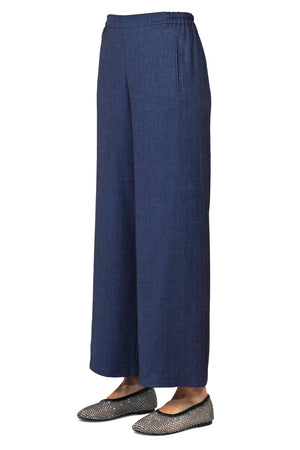 NIU - Pantalone - 450196 - Blu da donna
