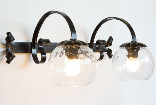 LAMPADE LINEA TAVERN LAMPADA A MURO APPLIQUE MARGHERITA 2 LUCI