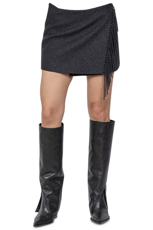 JUCCA Jucca - Gonna - 440280 - Antracite da donna