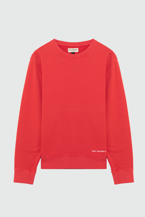 Roy Rogers felpa uomo sweater logo stone dye