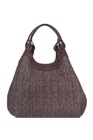 GIANNI CHIARINI Gianni Chiarini - Borsa media - 470125 - Fantasia Cioccolato da donna