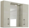 MOBILE SPECCHIERA DA BAGNO MOD. 960 CON 2 ANTE E ILLUMINAZIONE CM. 77X57X15