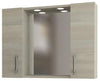 MOBILE SPECCHIERA DA BAGNO MOD. 960 CON 2 ANTE E ILLUMINAZIONE CM. 77X57X15