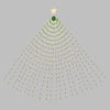 Tenda mantello per albero gocce di luci led per alberi da esterno