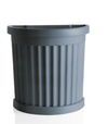 VASO FIORIERA ROMA A MURO SEMICIRCOLARE CM. 27x52x49h CON SOTTOVASO