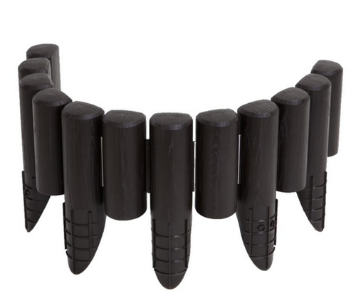 BORDATURA RECINZIONE MODULARE PER AIUOLE IN PLASTICA MT. 2,3