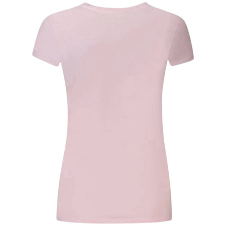 Guess t-shirt rosa logo triangolo strass W5GI43 KA0Q1 A60W T-shirt Guess