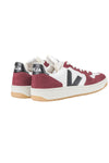 VEJA Veja - Sneakers - 460801 - Bianco/Bordeaux da donna