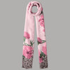Liu Jo stola lilla animalier floreale 70X180 2F5077T0300