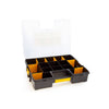 Cassetta organizer porta minuteria Sort Master con coperchio trasparente e divisori removibili