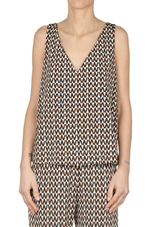 NIU - Top - 450209 - Panna/Nero da donna