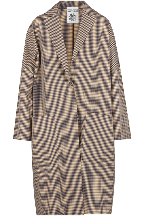 Semi-Couture Semi Couture - Cappotto - 470953 - Fantasia Beige da donna