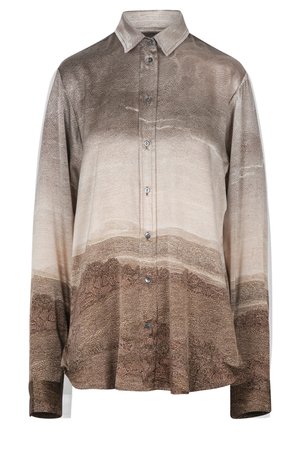 PIERRE-LOUIS MASCIA Pierre-Louis Mascia - Camicia - 460163 - Fantasia Tortora da donna