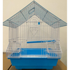 Gabbia Per Uccelli In Metallo A101 Cm 28X38X21 - Azzurro