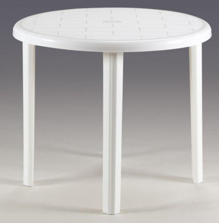 TAVOLO TONDO DA 90 CM IN POLIPROPILENE BARBADOS ARREDO GIARDINO