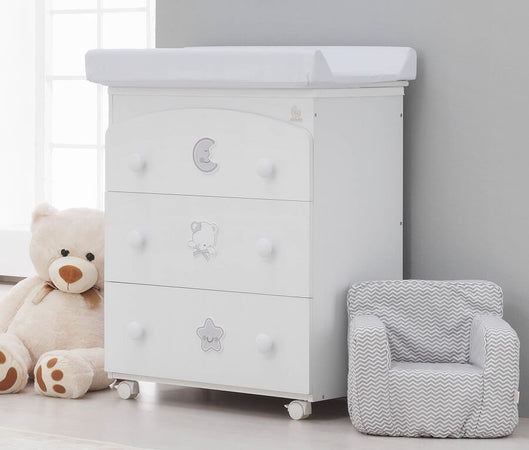 Bagnetto Tre Cassetti Italbaby Dream Bianco