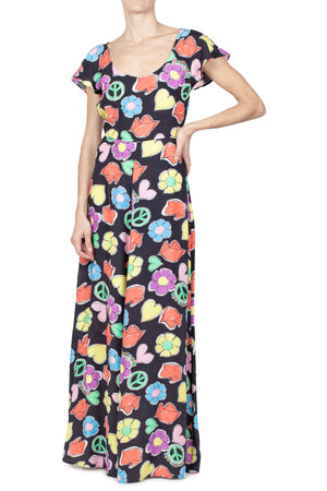 MO5CH1NO JEANS - MOSCHINO MO5CH1NO JEANS - Moschino - Abito - 430105 - Floreale da donna