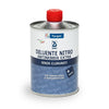 Diluente nitro, antinebbia per smalti e vernici alla nitrocellulosa, nitroacriliche e nitrosintetiche.