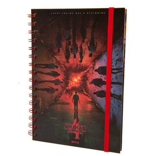 Quaderno A5 Stranger Things 4 Every Ending Has A Beginning - Sr74282