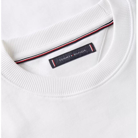 Tommy Hilfiger felpa bianca MW0MW37237YBR Felpe Tommy Hilfiger