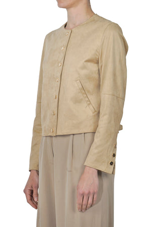 LA FEMME BLANCHE La Femme Blanche - Giubbotto - 451444 - Beige da donna