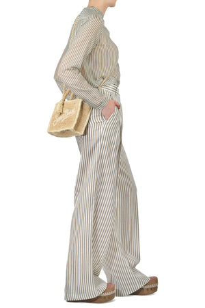 JUCCA Jucca - Blusa - 451206 - Verde/Bianco da donna