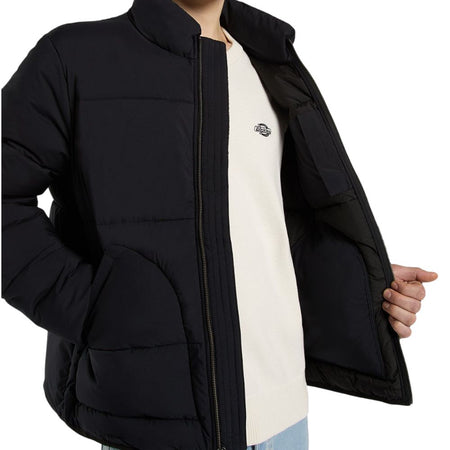 Dickies piumino puffer nero Summerdale DK0A87OGBLK