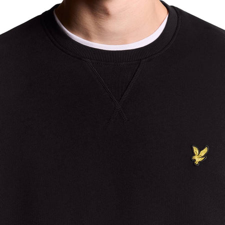 Lyle & Scott felpa nera ML424VOG