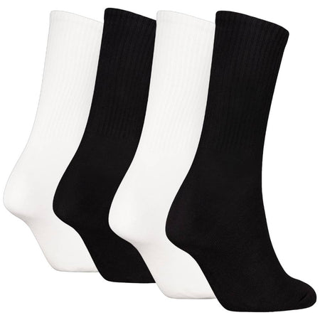 Calvin Klein donna pack 4 calze nere bianche 701235384001801