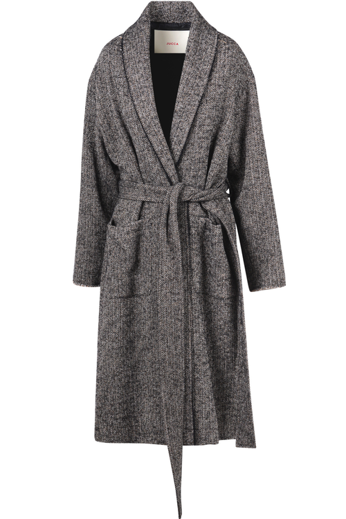 JUCCA Jucca - Cappotto - 461649 - Fantasia Beige da donna