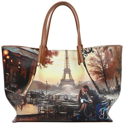 YNot borsa shopping media KISSES FROM PARIS YES708F6