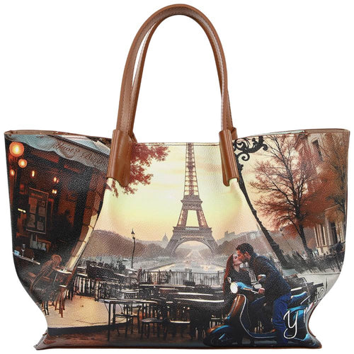 YNot borsa shopping media KISSES FROM PARIS YES708F6
