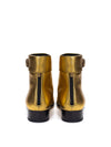 Saint Laurent Ankle Boot Oro in Pelle da donna