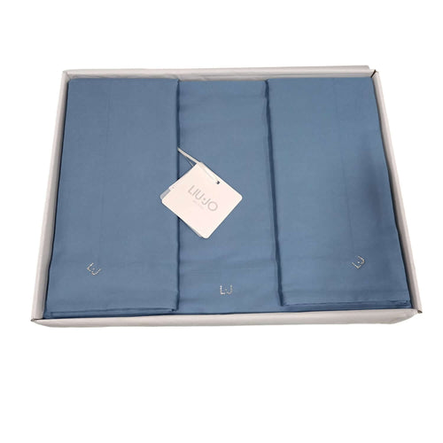 Completo Lenzuola Liu Jo Rasatello Matrimoniale Cotone