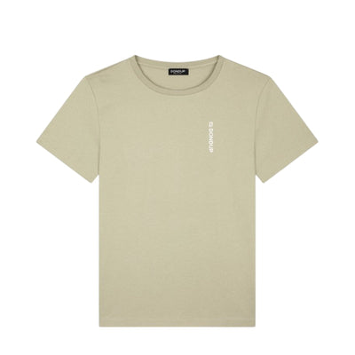 DONDUP t-shirt uomo dondup - t-shirt - panna da uomo